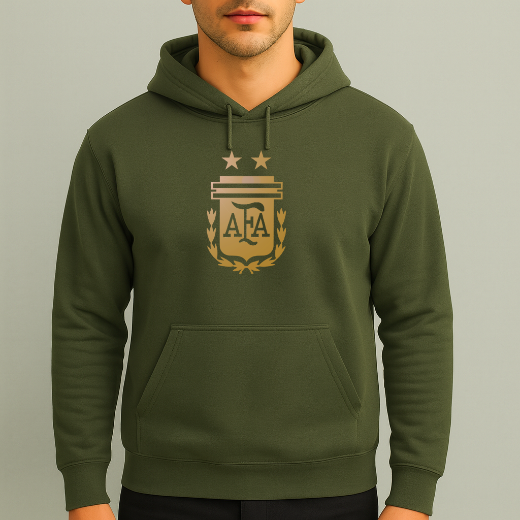 Men's Argentina Soccer Pullover Hoodie