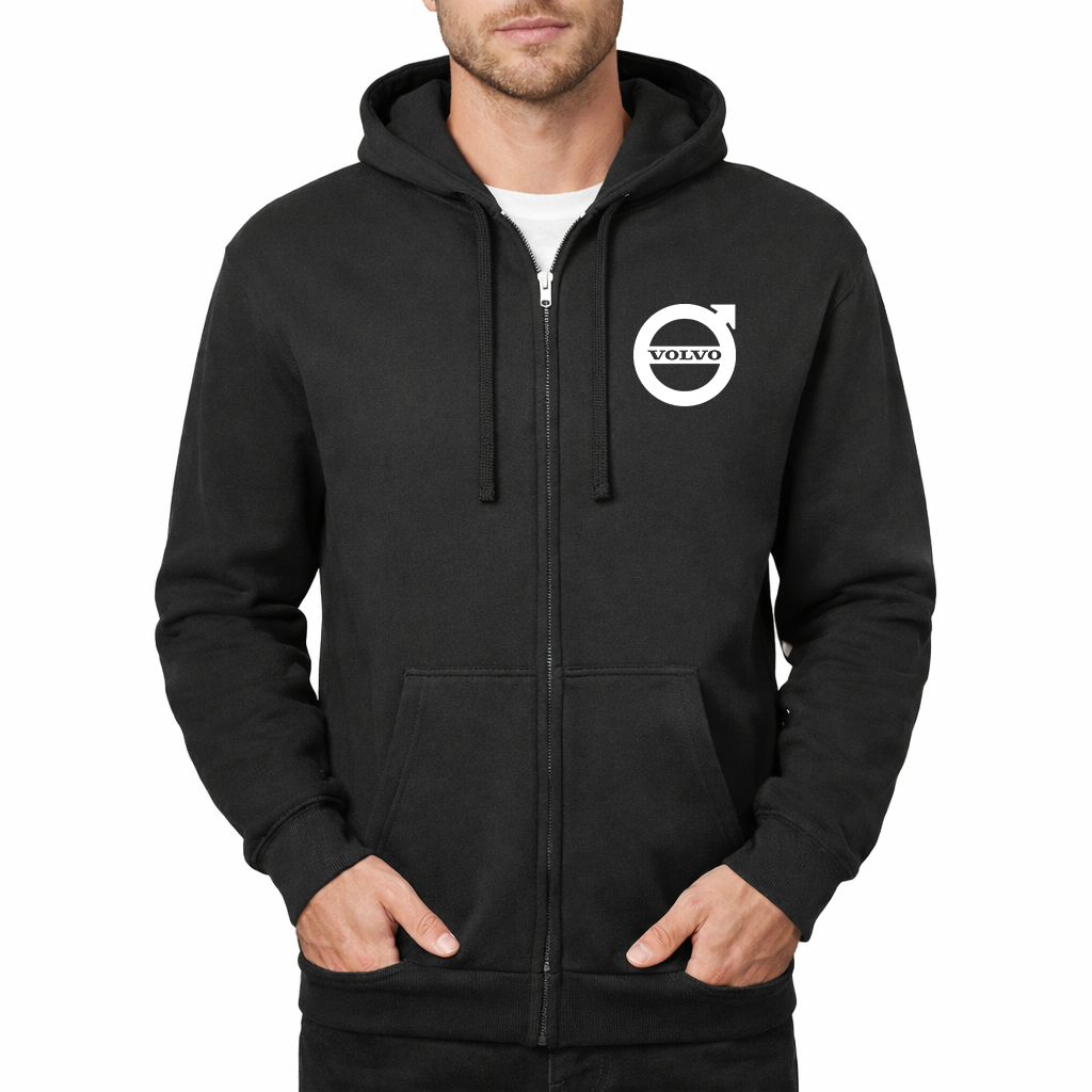 Men’s Volvo Car Zipper Hoodie