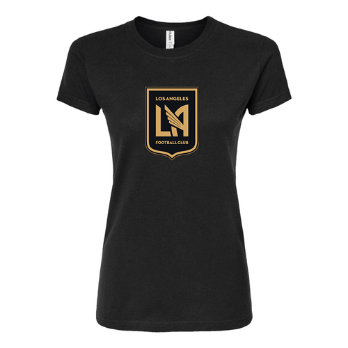 Women's LAFC Los Angeles Football Club Round Neck T-Shirt