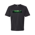Men's The Hulk Marvel Superhero Polyester T-Shirt