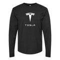Youth Kids Tesla Motorsports Car Long Sleeve T-Shirt