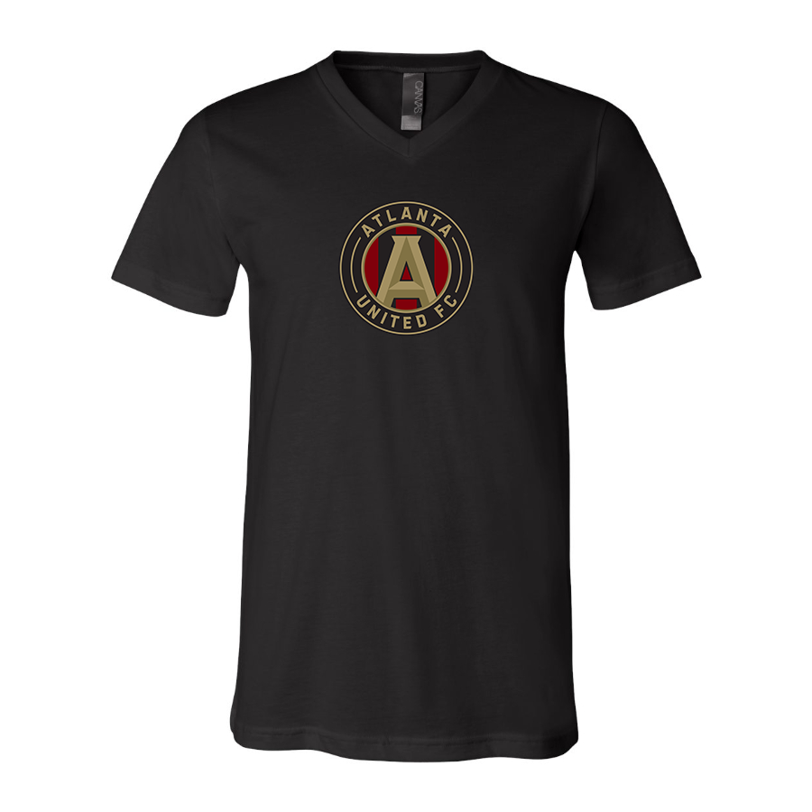 Men’s  Atlana United FC - BELLA + CANVAS - Jersey V-Neck Tee - 3005