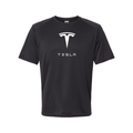 Youth Kids Tesla Motorsports Car Polyester T-Shirt