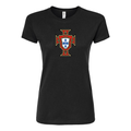 Women's Portugal National Soccer Team Round Neck T-Shirt