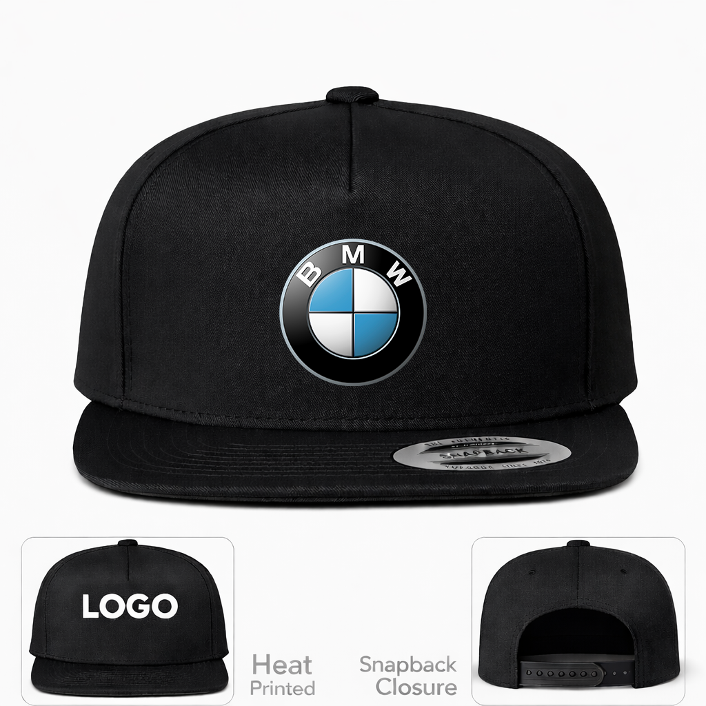 BMW Motorsports Car Snapback Hat