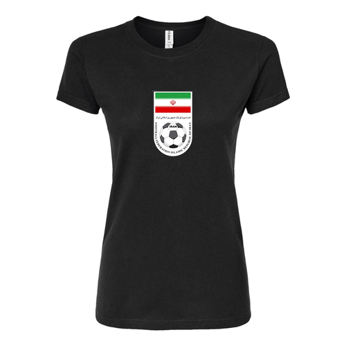Women’s Iran National Soccer Team Round Neck T-Shirt