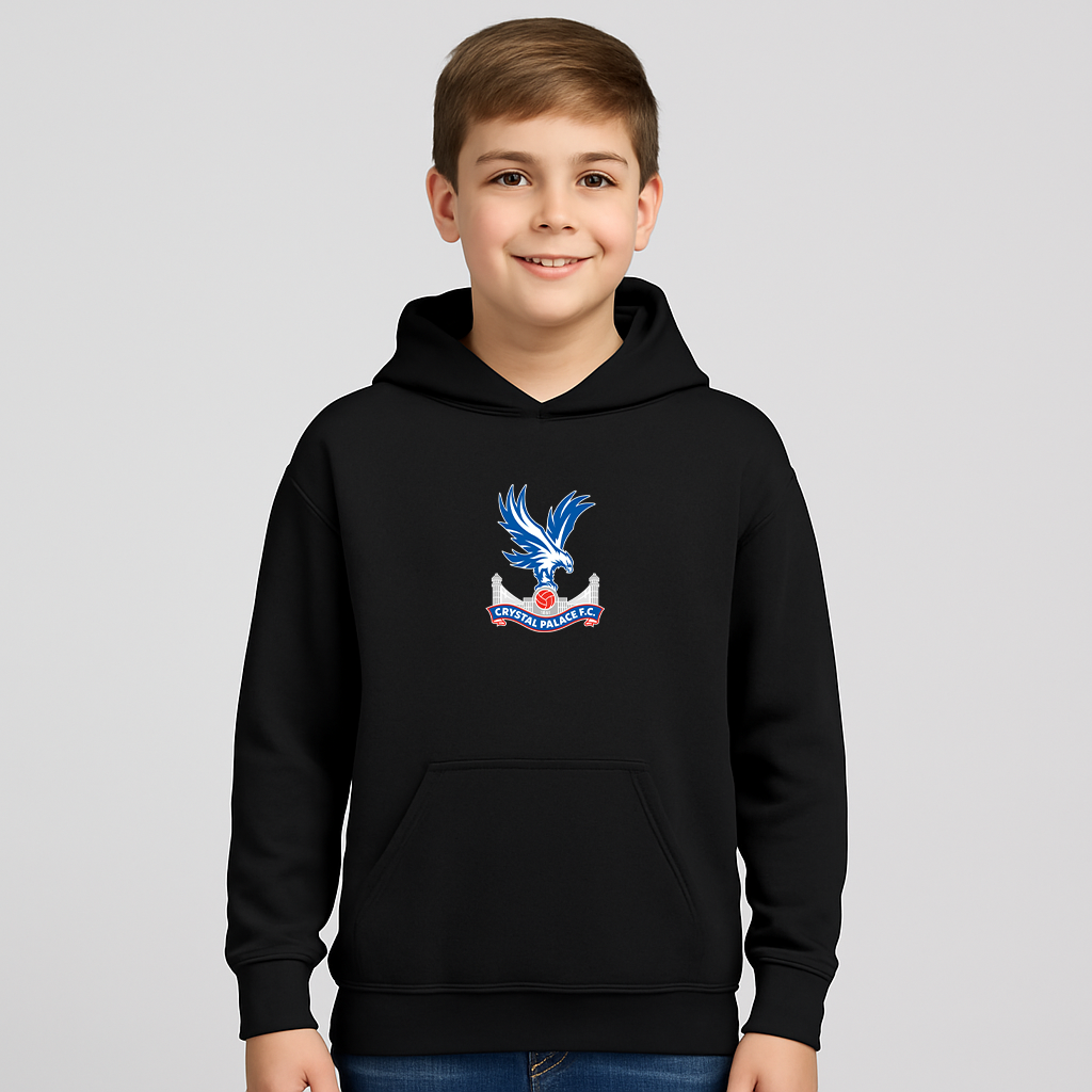 Youth Kids Crystal Palace F.C Pullover Hoodie