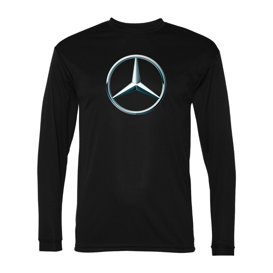 Men's Mercedes-Benz Car NEW -  Polyester Long Sleeve T-Shirt