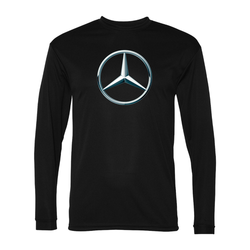 Men's Mercedes-Benz Car NEW -  Polyester Long Sleeve T-Shirt