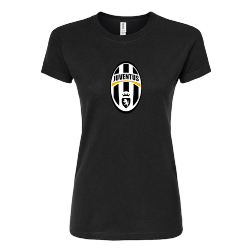 Women's Juventus Football Club Classic Round Neck T-Shirt
