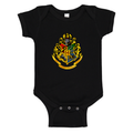 Hogwarts Emblem Harry Potter Movie Baby Romper Onesie