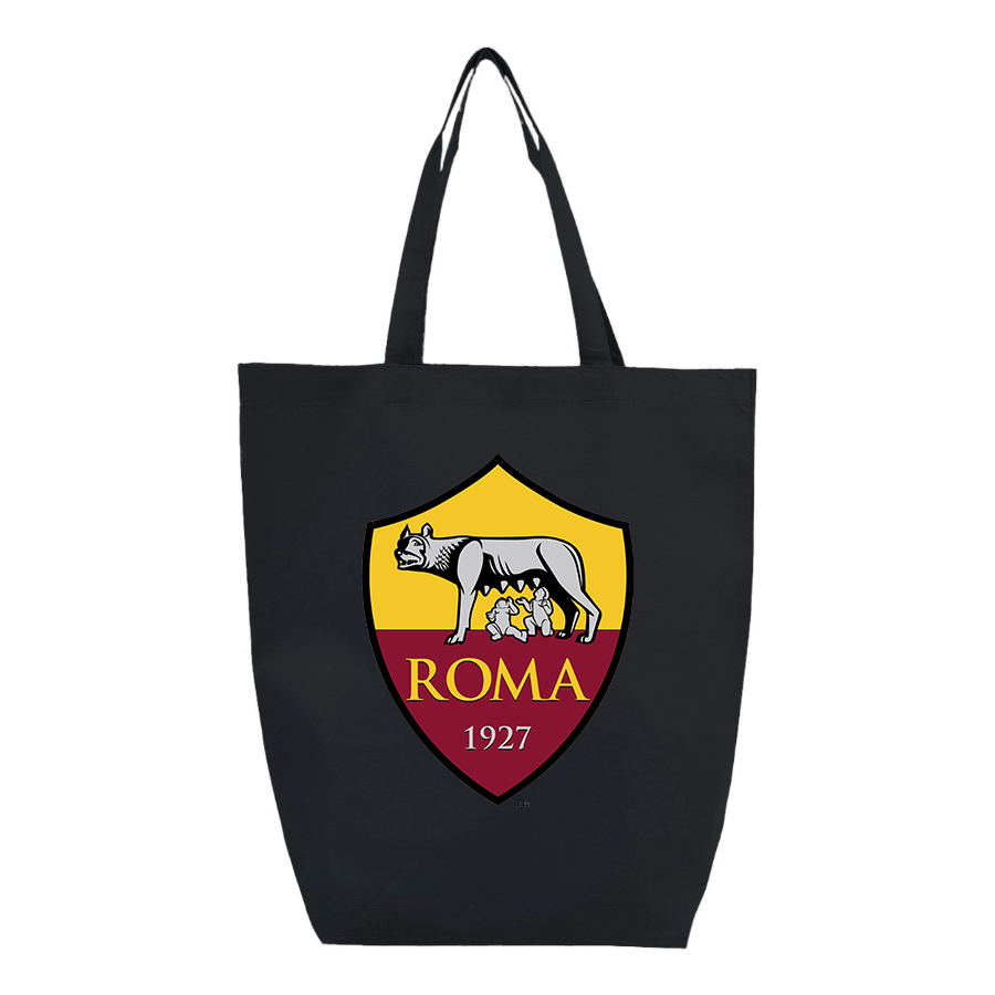 AS Roma FC -  Q-Tees - Non-Woven Gusset Bottom Tote - Q1251