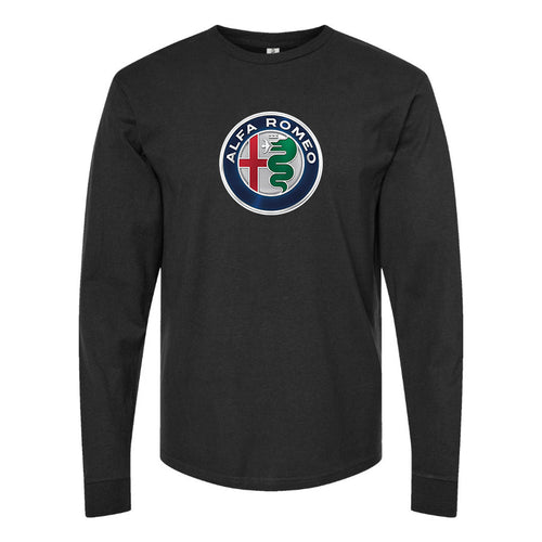 Men's Alfa Romeo Car Long Sleeve T-Shirt