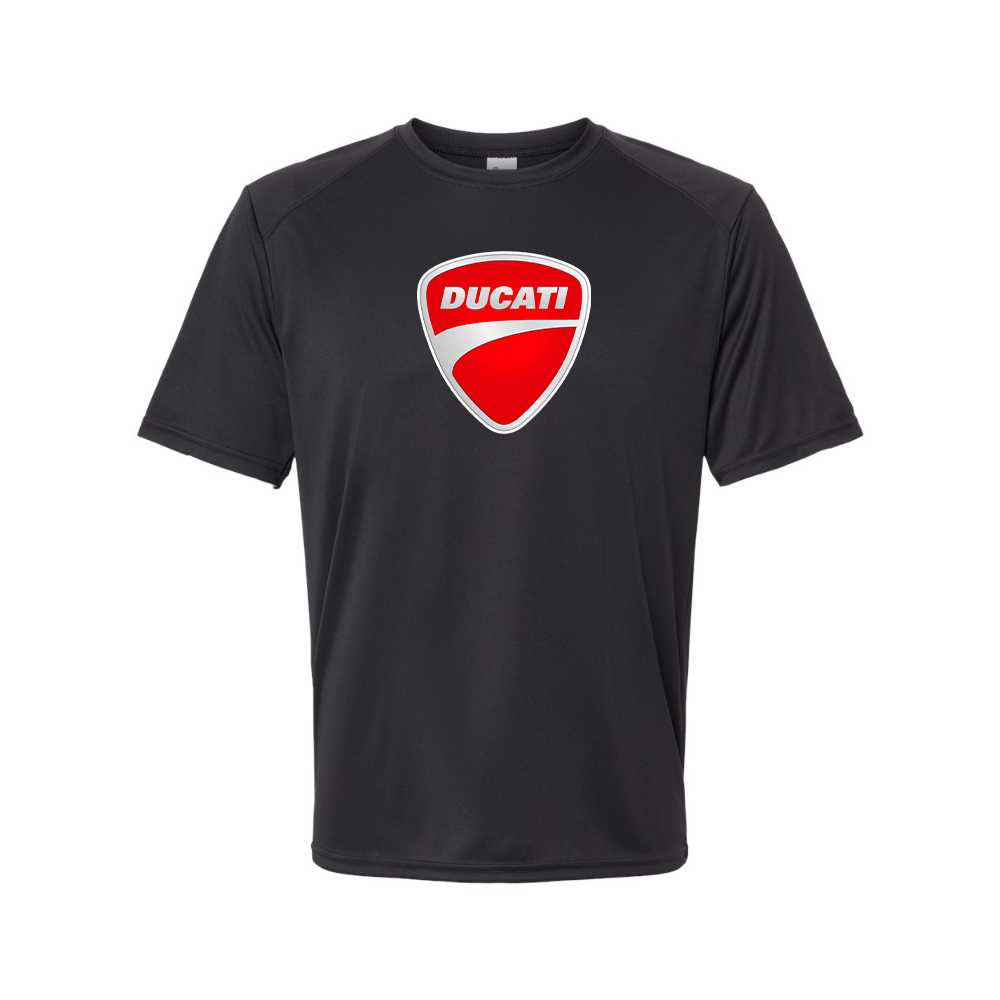Youth Kids Ducati Motorcycle Polyester T-Shirt