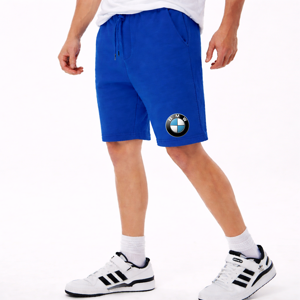 Men's BMW Car Athletic Fleece Shorts