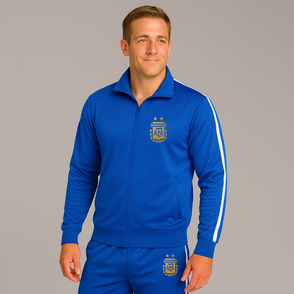 Men's Argentina Soccer Dri-Fit TrackSuit