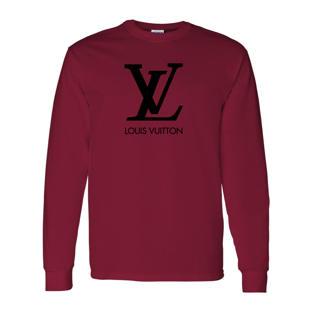 Men's Louis Vuitton Cotton Long Sleeve T-Shirt