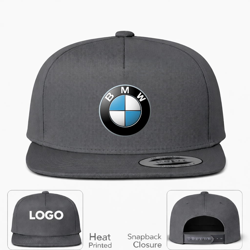 BMW Motorsports Car Snapback Hat