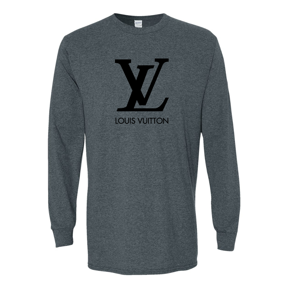 Men's Louis Vuitton Cotton Long Sleeve T-Shirt