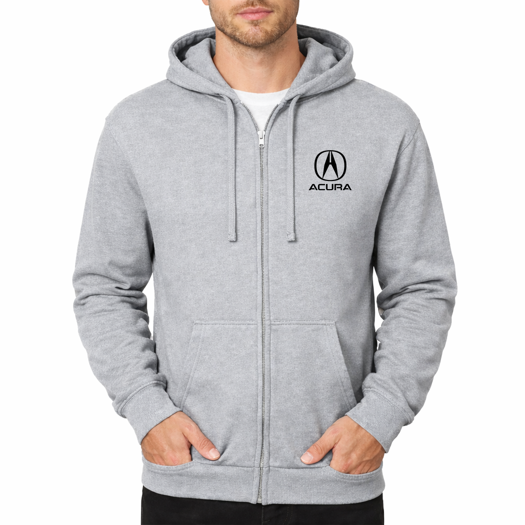 Men’s Acura Car Zipper Hoodie