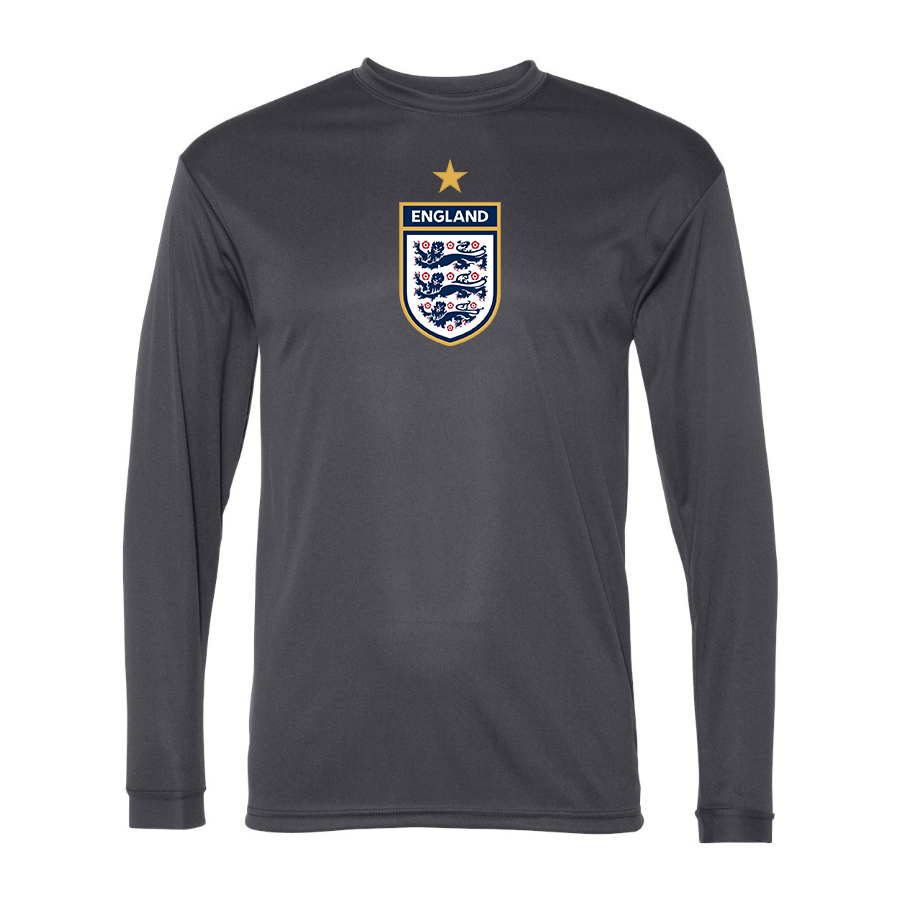 Men’s  England National Soccer Team - C2 Sport - Performance Long Sleeve T-Shirt - 5104