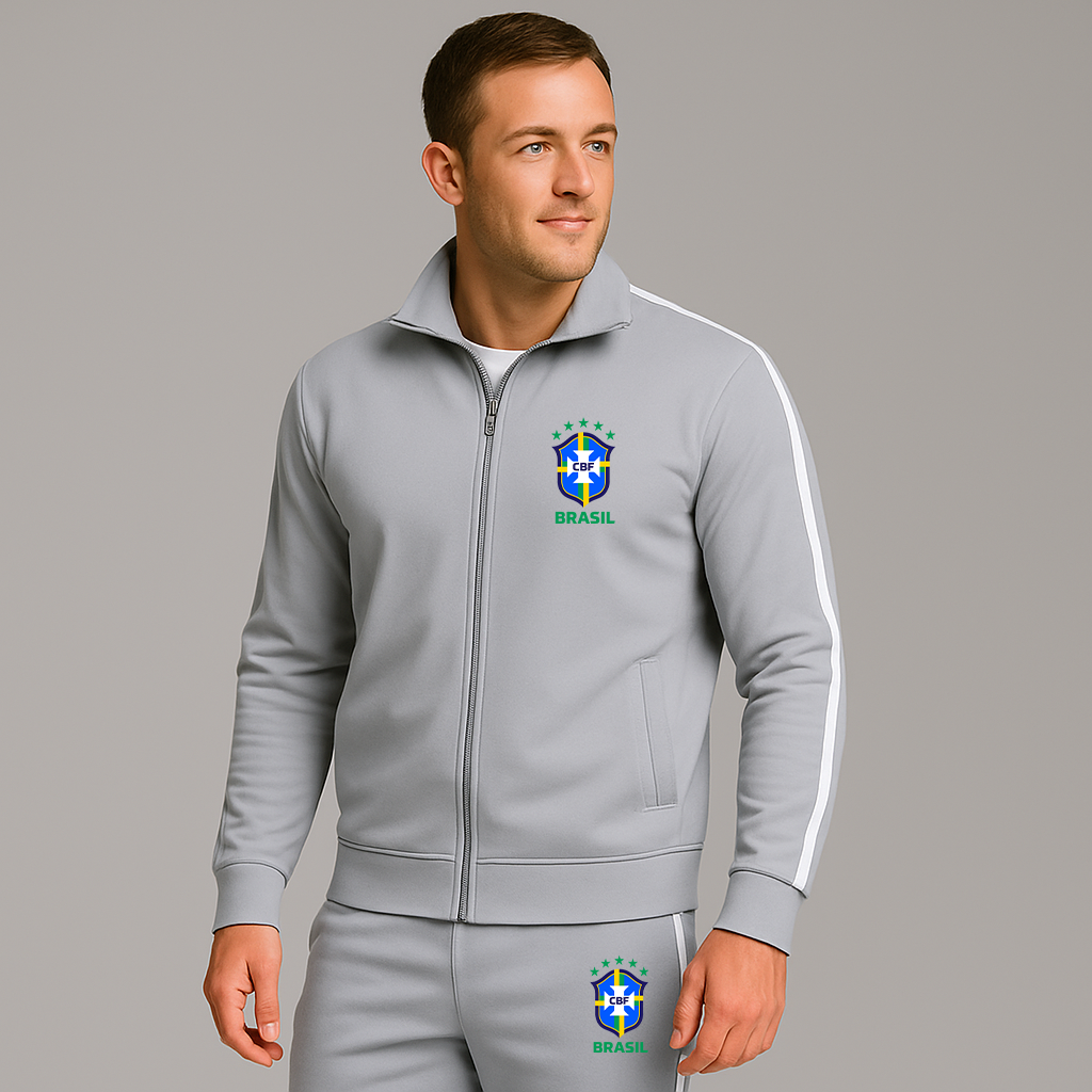 Men's Brasil National Soccer Team Dri-Fit TrackSuit