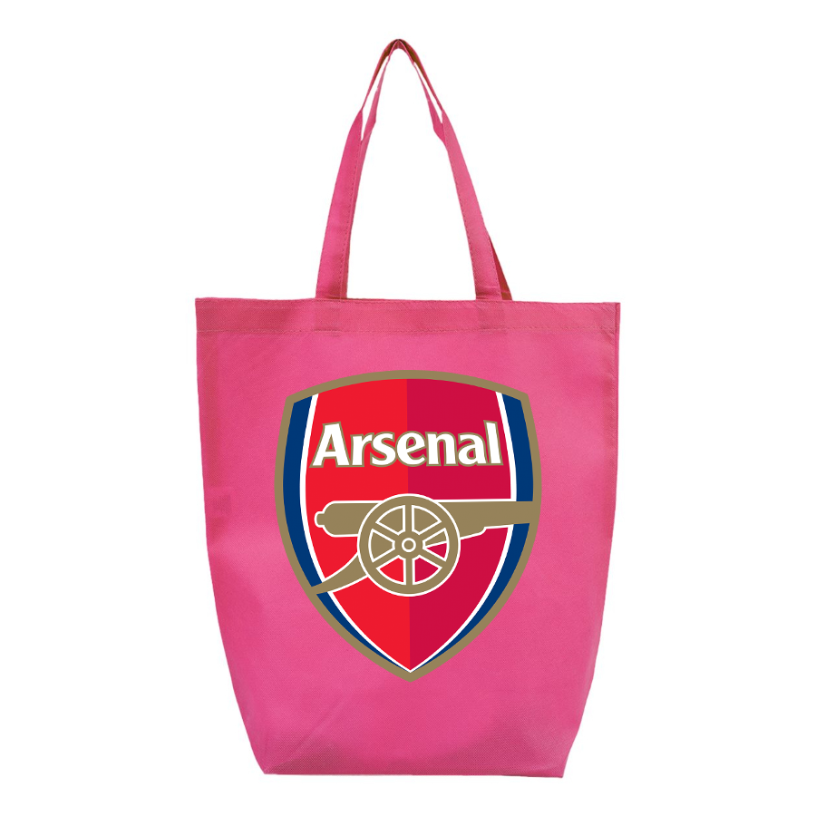 Arsenal Soccer  -  Q-Tees - Non-Woven Gusset Bottom Tote - Q1251