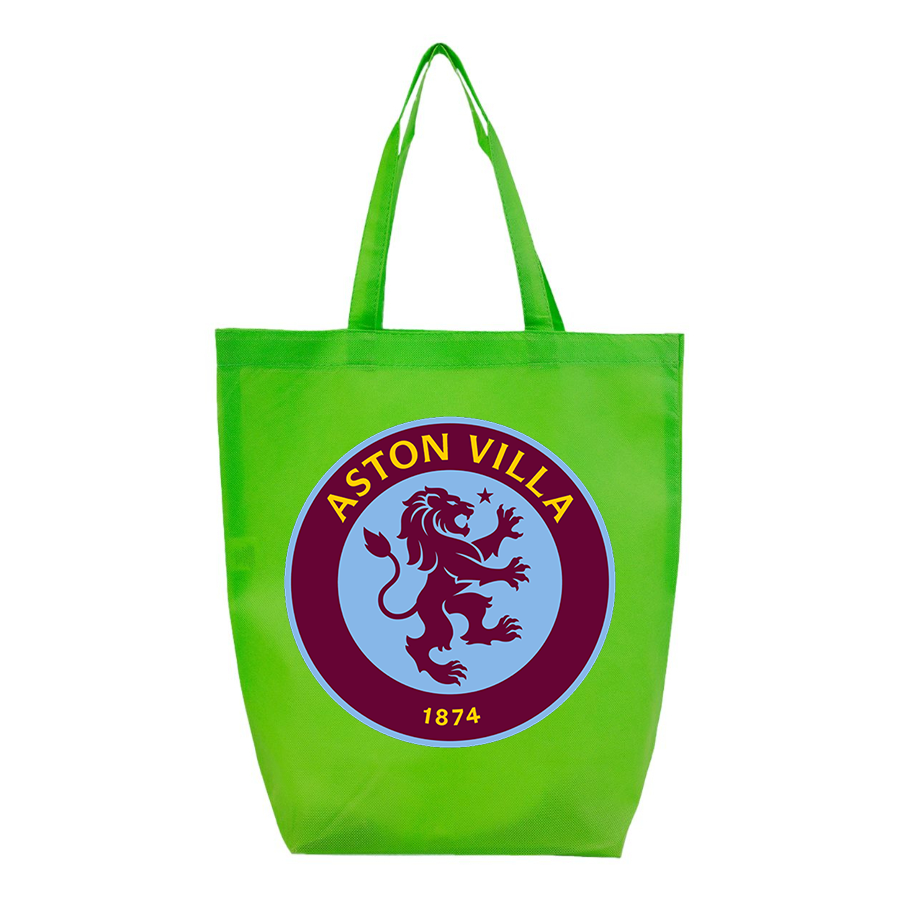 Aston Villa -  Q-Tees - Non-Woven Gusset Bottom Tote - Q1251