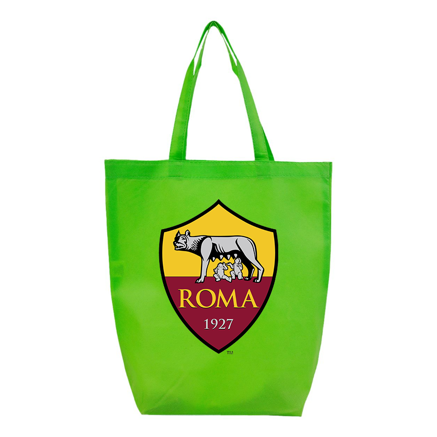 AS Roma FC -  Q-Tees - Non-Woven Gusset Bottom Tote - Q1251