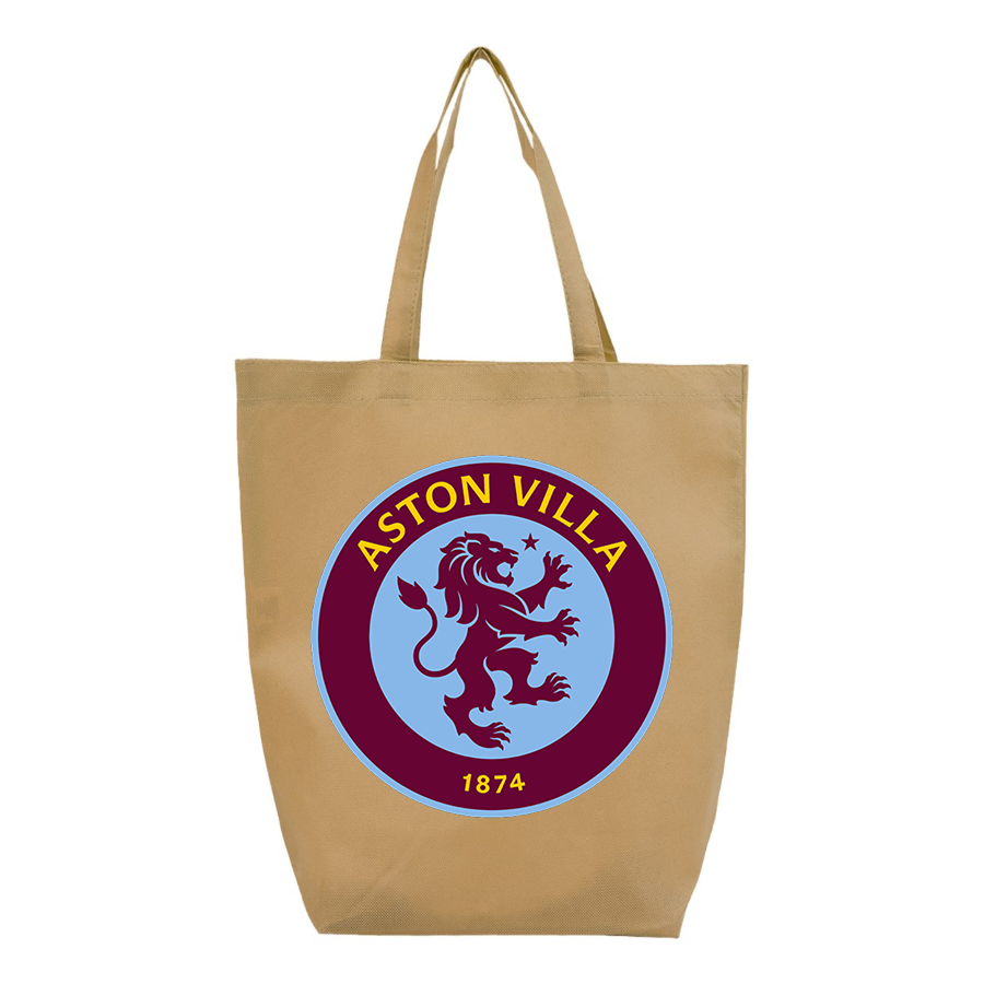 Aston Villa -  Q-Tees - Non-Woven Gusset Bottom Tote - Q1251
