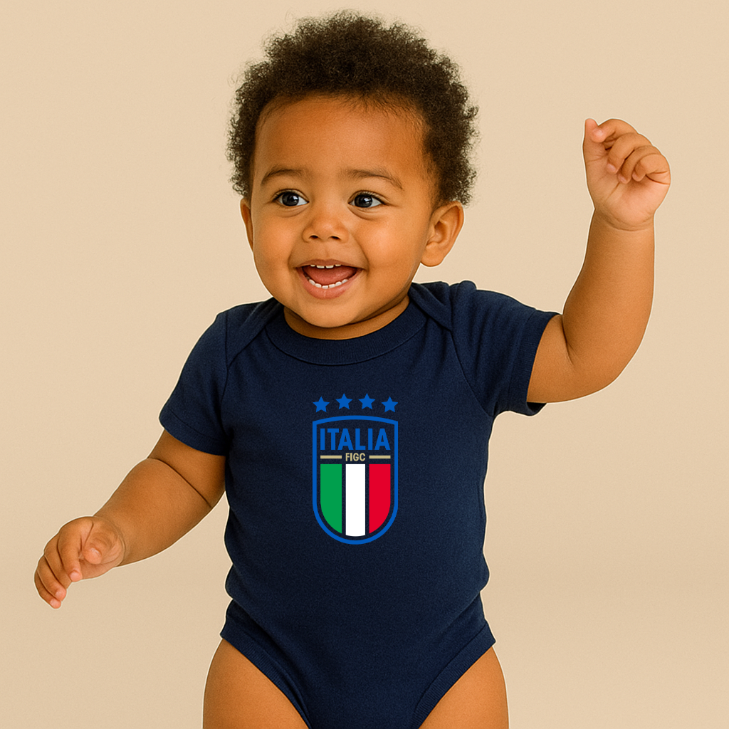Italy National Soccer Team Baby Romper Onesie