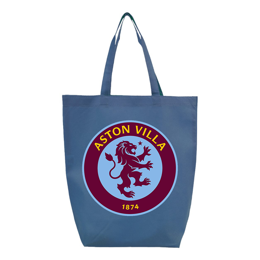 Aston Villa -  Q-Tees - Non-Woven Gusset Bottom Tote - Q1251