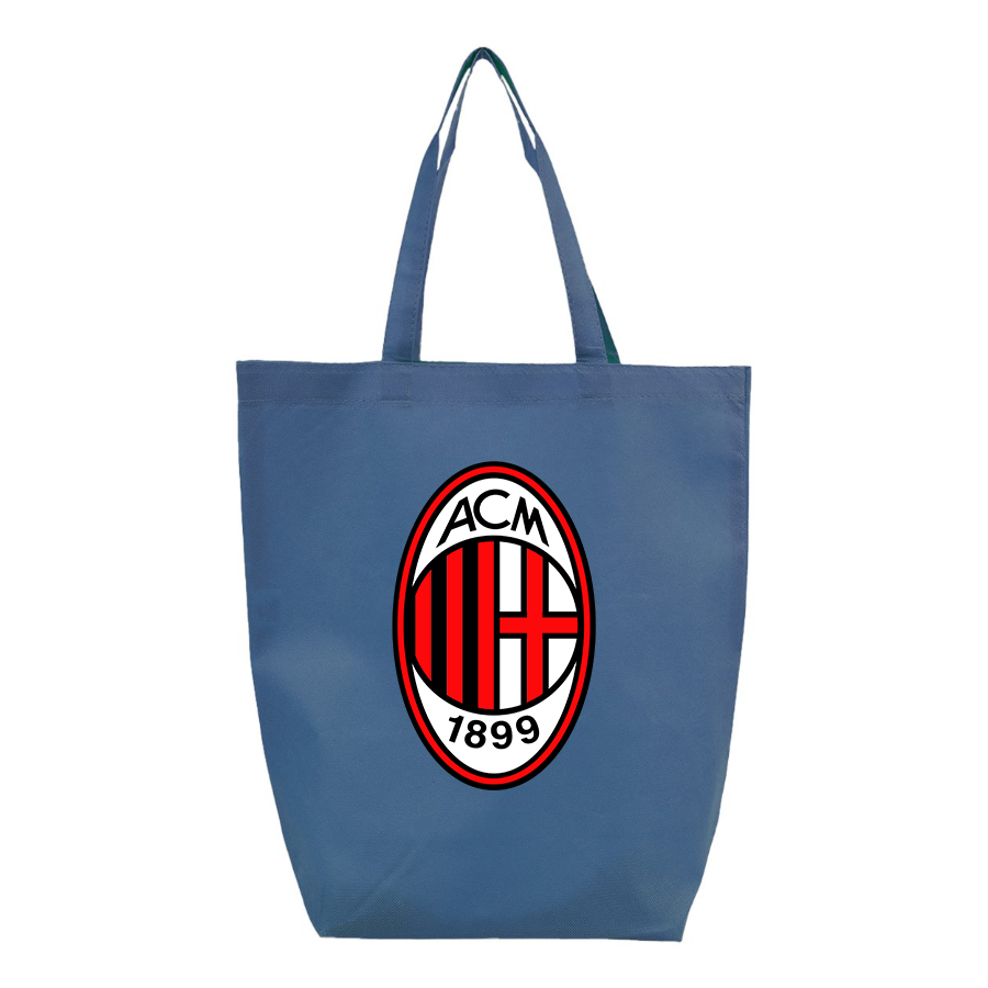 AC Milan Soccer-  Q-Tees - Non-Woven Gusset Bottom Tote - Q1251