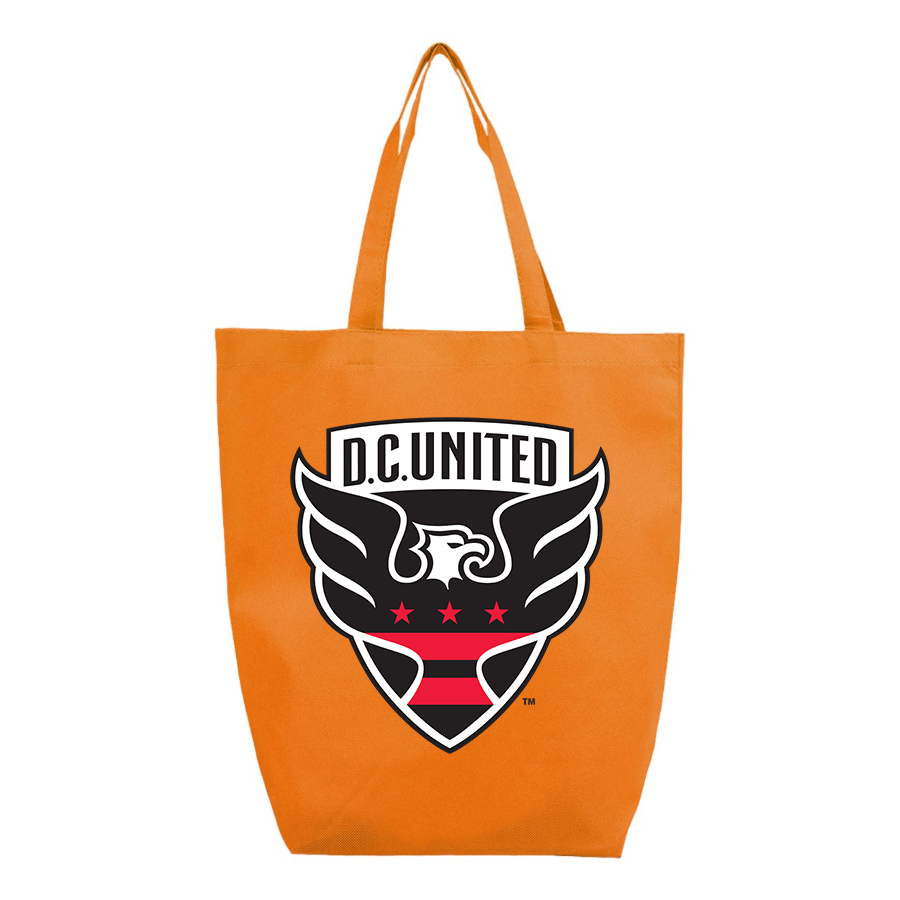 D.C. United FC - Q-Tees - Non-Woven Gusset Bottom Tote - Q1251