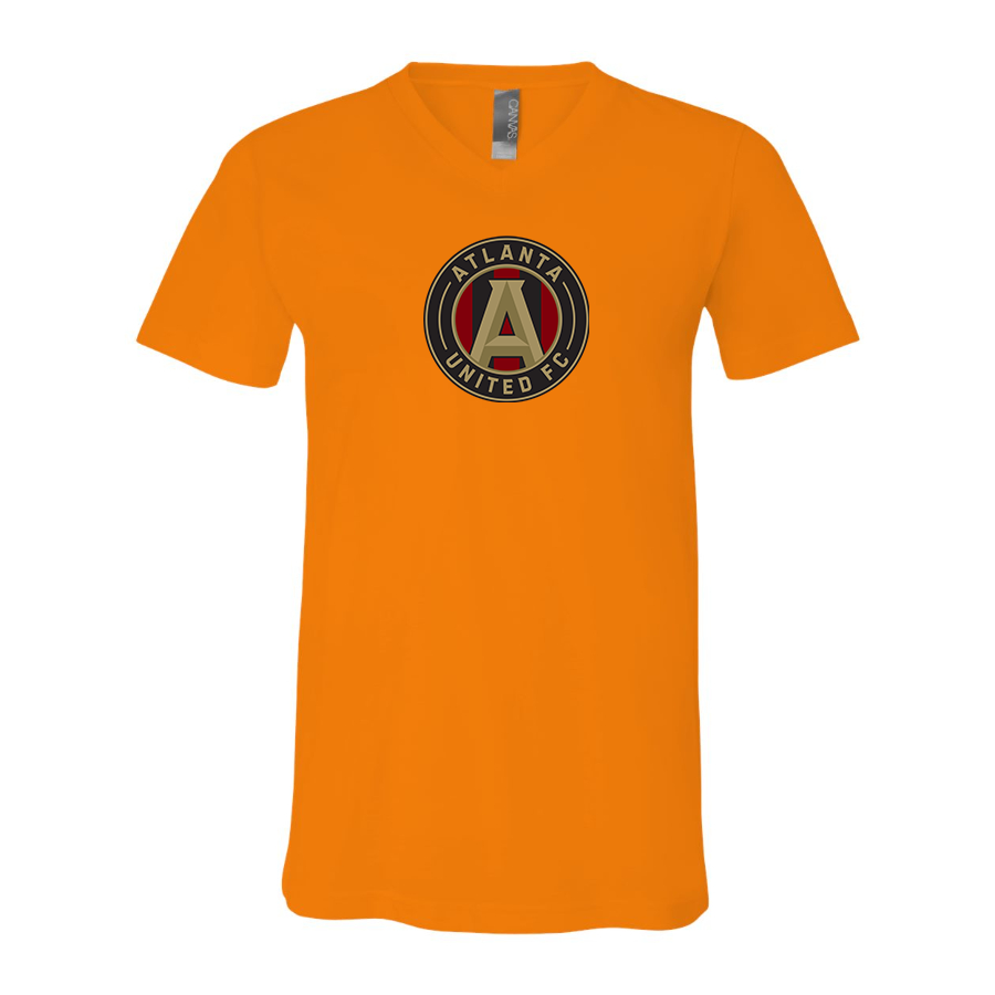Men’s  Atlana United FC - BELLA + CANVAS - Jersey V-Neck Tee - 3005