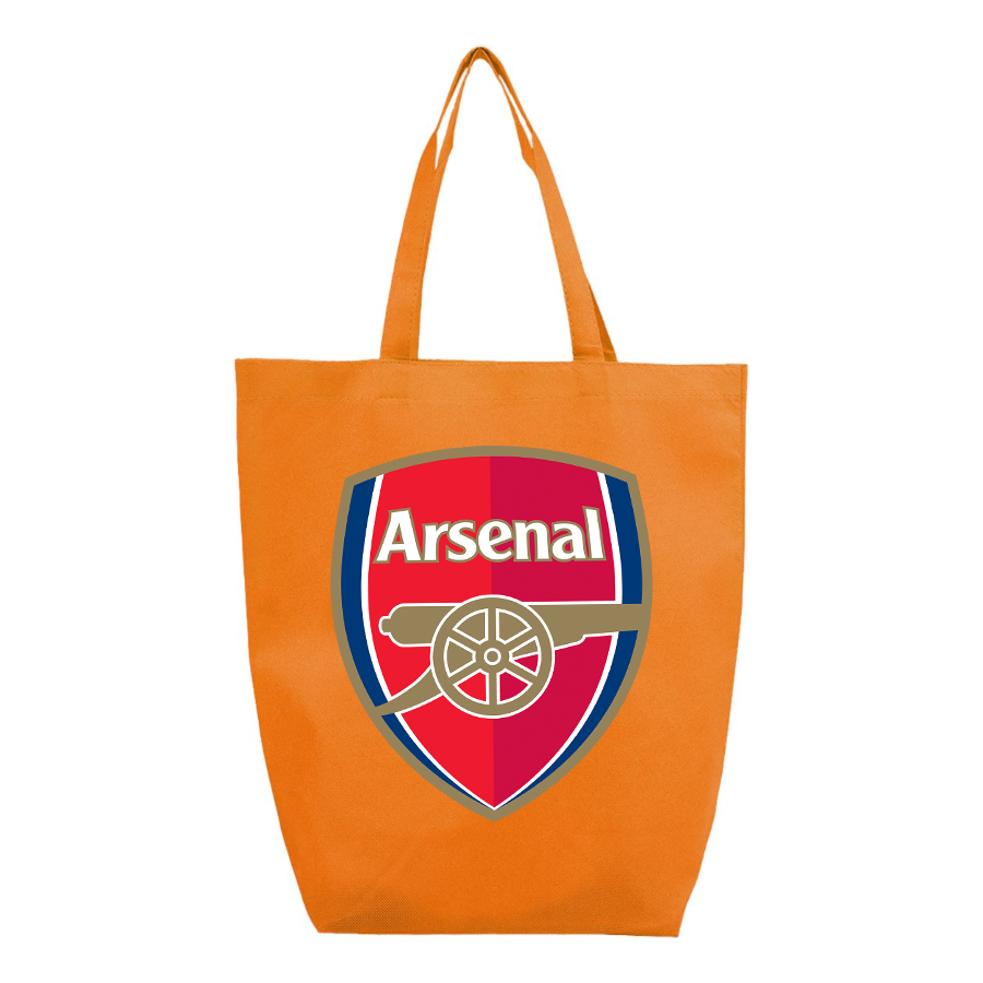 Arsenal Soccer  -  Q-Tees - Non-Woven Gusset Bottom Tote - Q1251