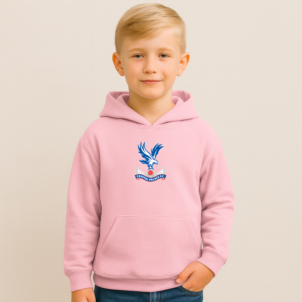 Youth Kids Crystal Palace F.C Pullover Hoodie