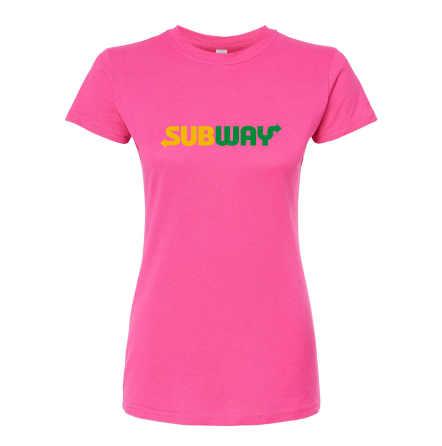 Women’s Subway  Round Neck T-Shirt