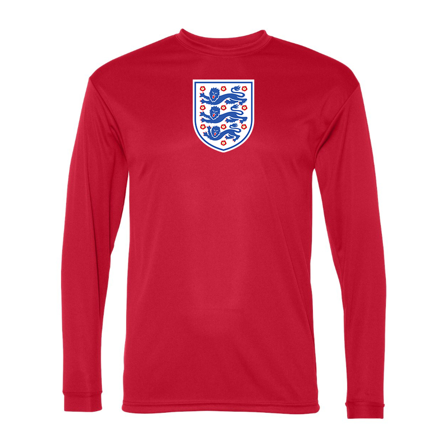 Men’s  England National Football Team  - C2 Sport - Performance Long Sleeve T-Shirt - 5104