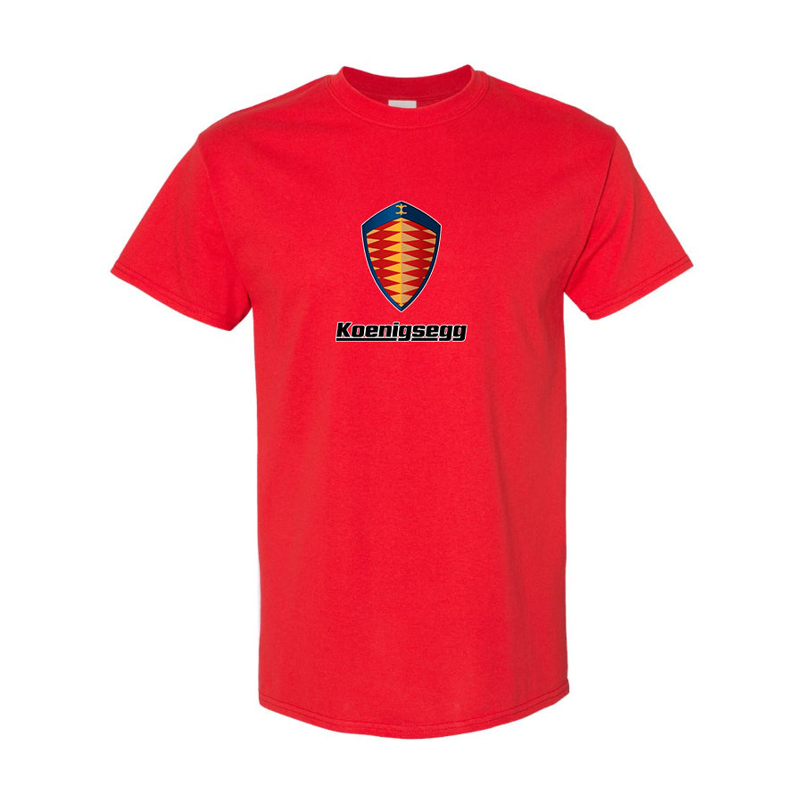 Men’s Koenigsegg Car Cotton T-Shirt