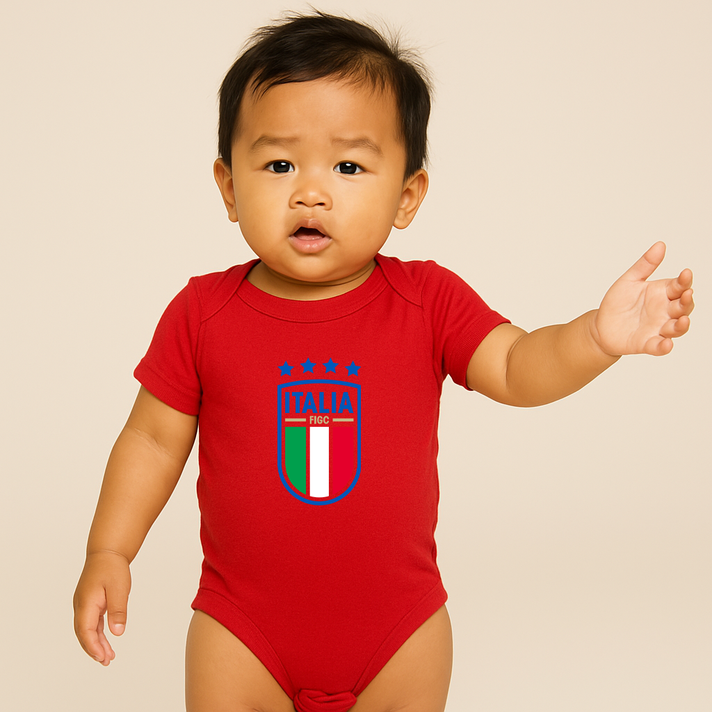 Italy National Soccer Team Baby Romper Onesie
