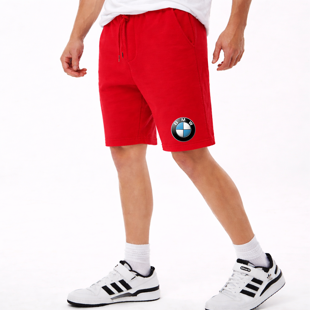 Men's BMW Car Athletic Fleece Shorts