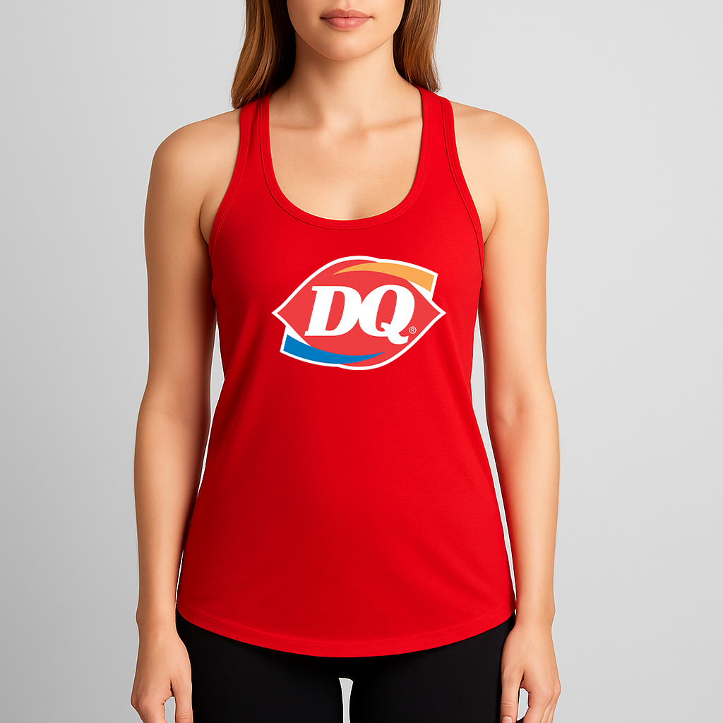 Women's DQ Dairy Queen Racerback Tank Top