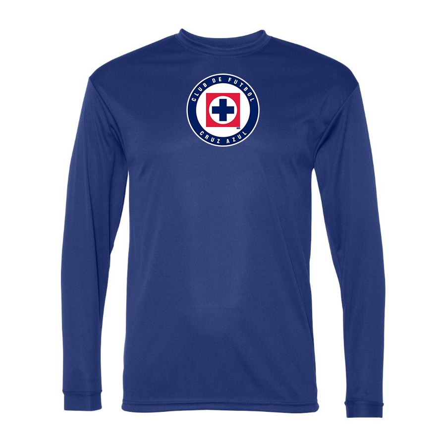 Men’s  Cruz Azul Football Club - C2 Sport - Performance Long Sleeve T-Shirt - 5104