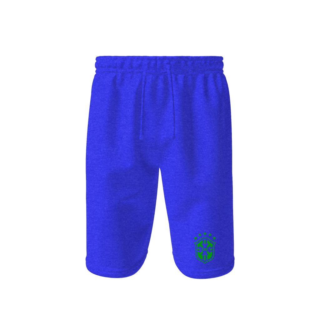 Men's Brazil Soccer Athletic Fleece Shorts