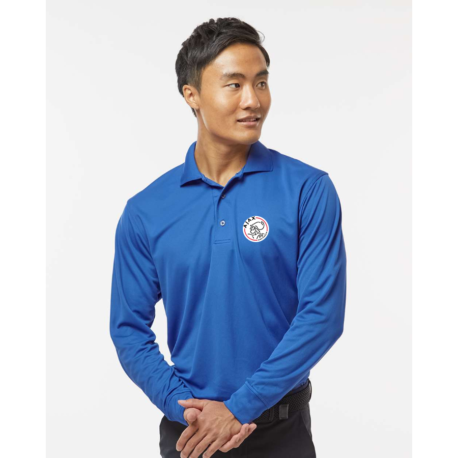 Men's Amsterdamsche FC Ajax- Paragon - Prescott Long Sleeve Polo - 110