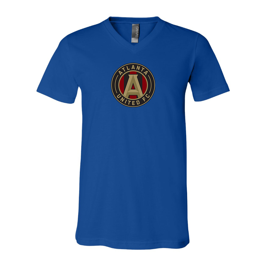 Men’s  Atlana United FC - BELLA + CANVAS - Jersey V-Neck Tee - 3005