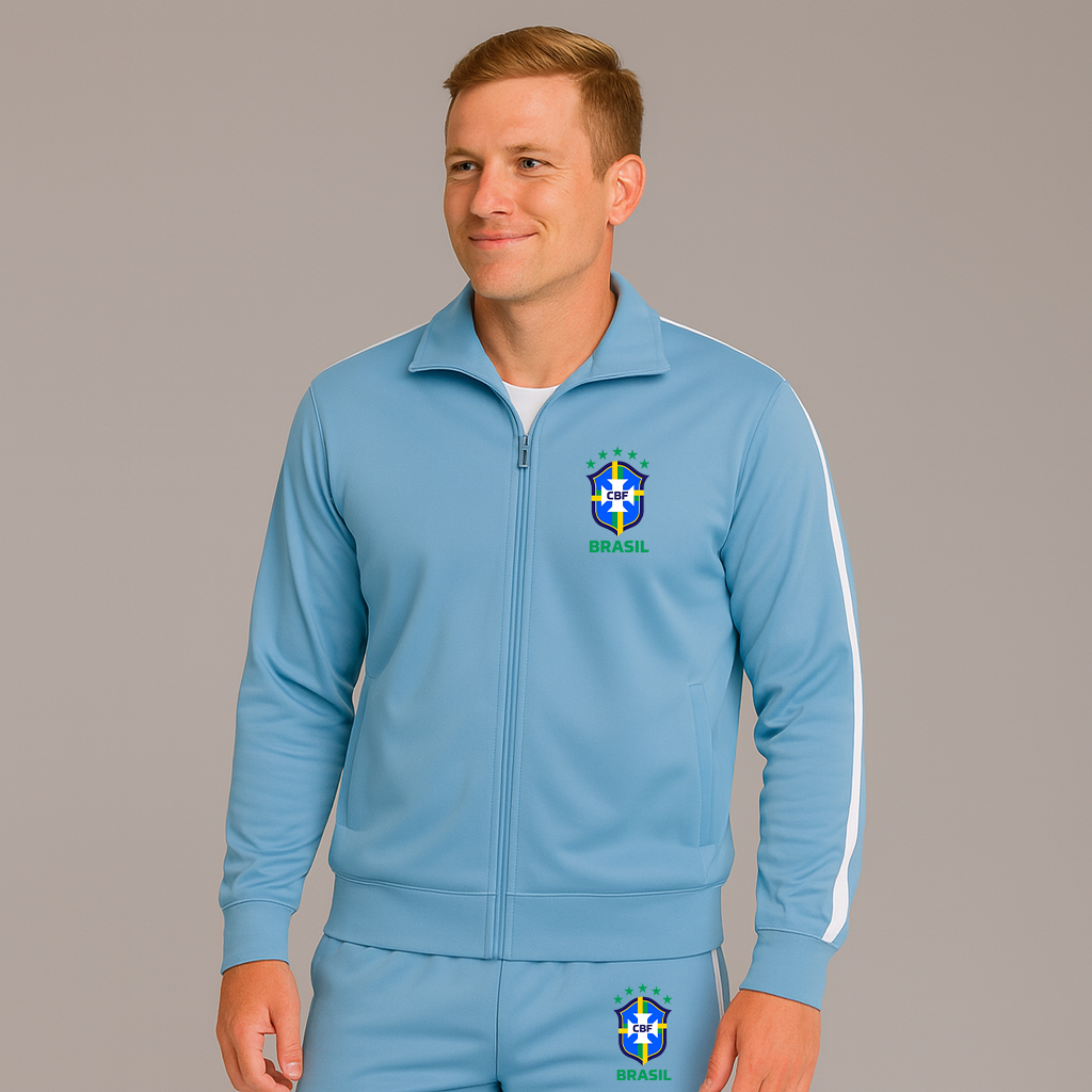 Men's Brasil National Soccer Team Dri-Fit TrackSuit