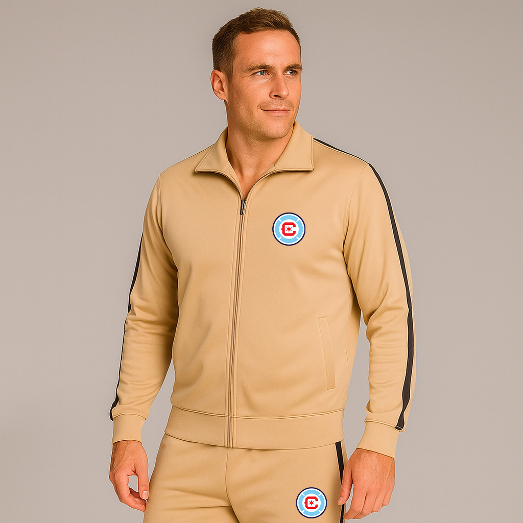 Men's Chicago Fire Soccer Dri-Fit TrackSuit