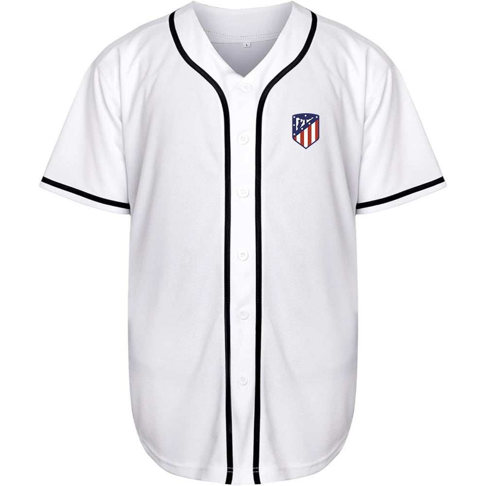 Men's Atletico Madrid FC Baseball Jersey